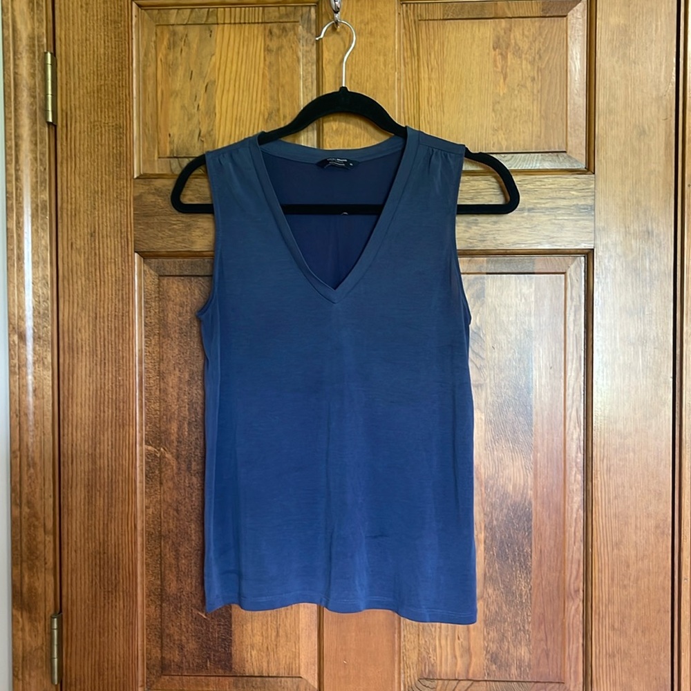 Lucky Brand Sandwash V Neck Tank
